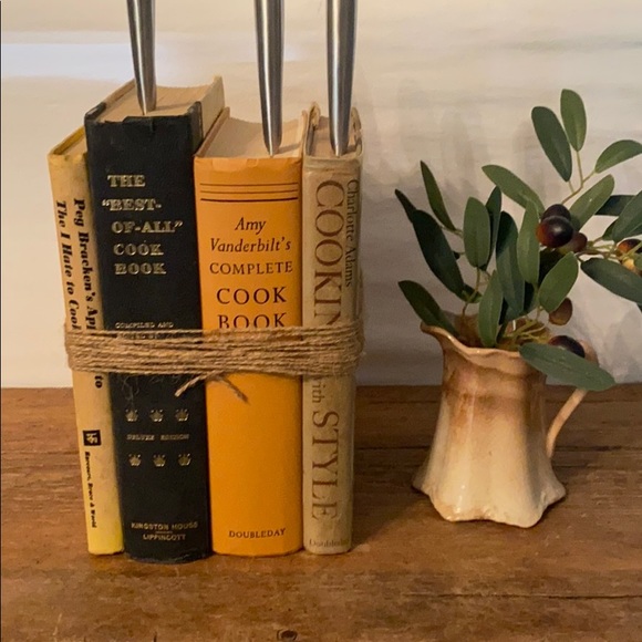 Other - Vintage | Cookbooks | knife block